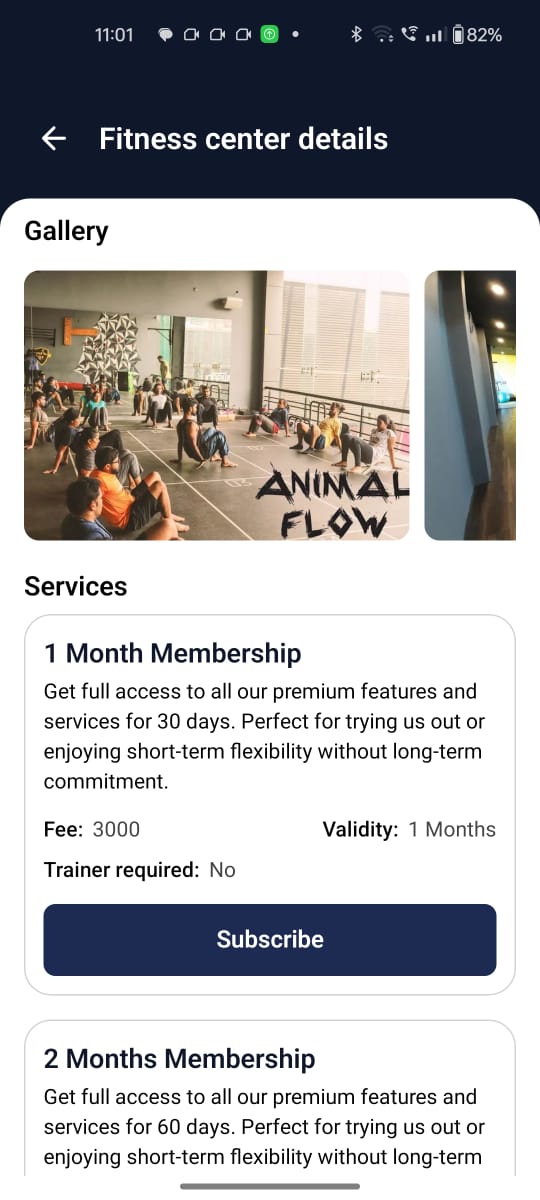 Flex Genie App Screens